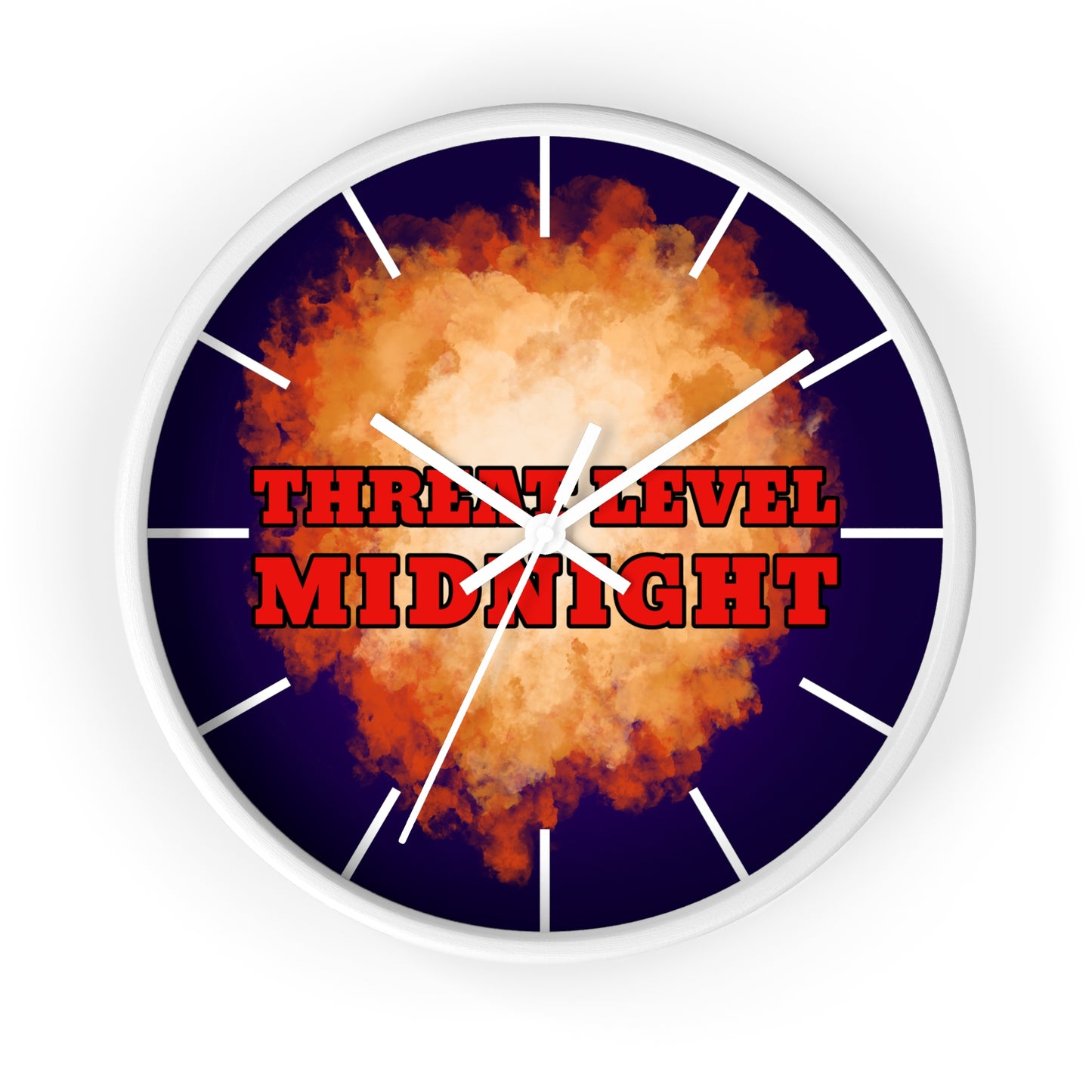 Threat Level Midnight Wall Clock
