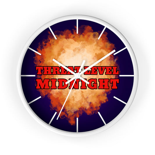 Threat Level Midnight Wall Clock