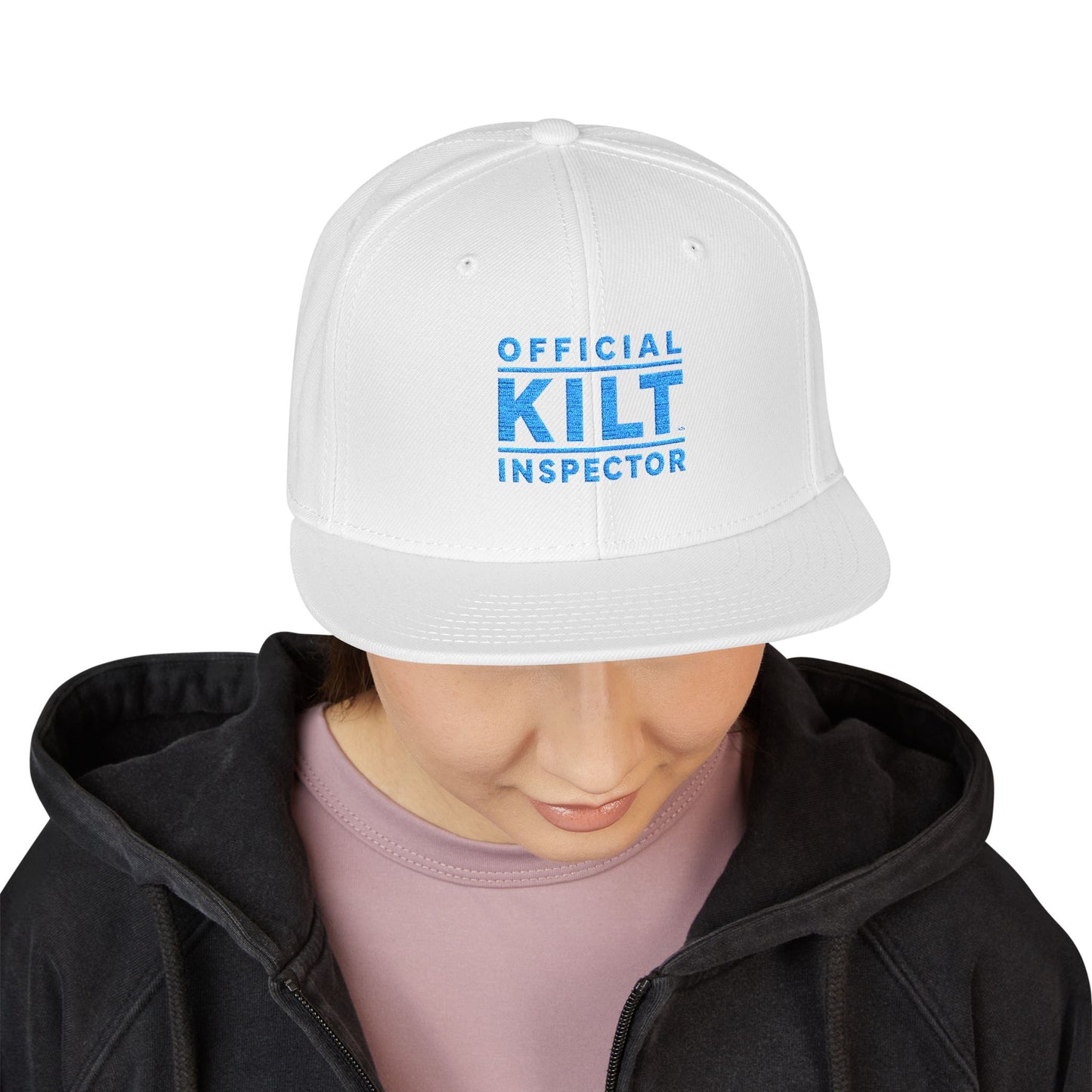 Official Kilt Inspector Baseball Cap - White